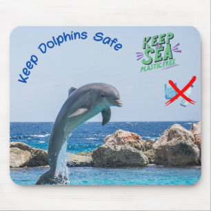 Save the dolphin mouse mat, dolphin mouse mat