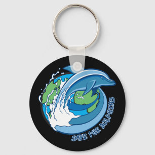 Save the Dolphins Key Ring