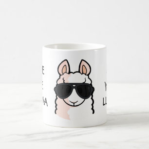 Save the Drama for Your Llama Coffee Mug