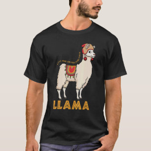 Save The Drama For Your Llama Cute Animal  1 T-Shirt