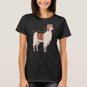 Save The Drama For Your Llama Cute Animal 2 T-Shirt