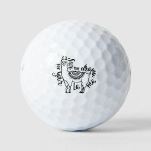 Save The Drama For Your Llama Golf Balls