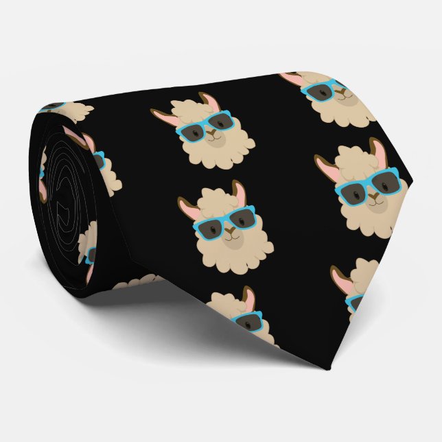 Save the drama for your Llama Tie (Rolled)