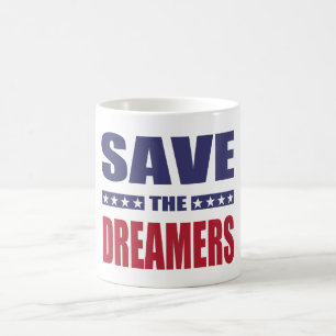 Save the dreamers coffee mug