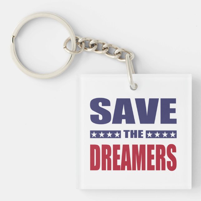 Save the dreamers key ring (Front)