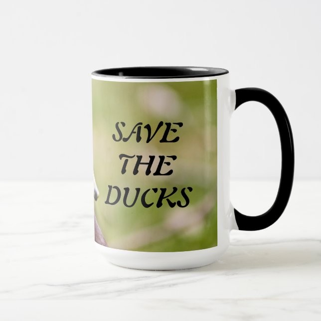 Save The Ducks Coffee Mug (Right)