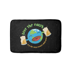 Save The Earth Bath Mat