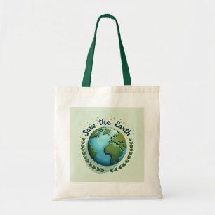 Save the Earth Earth-Design Eco Bag