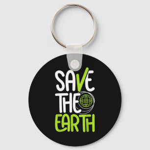Save The Earth Key Ring