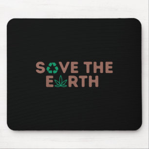 Save The Earth Planet Recycle Earth Environmental Mouse Mat