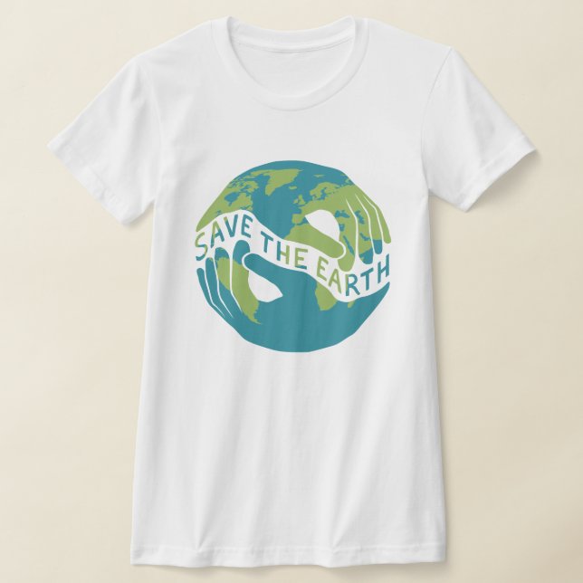 Save The Earth T-Shirt (Laydown)