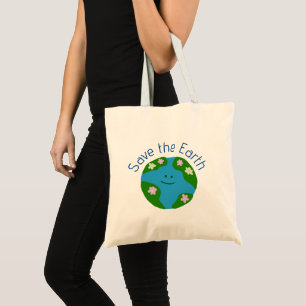 Save the Earth Tote Bag