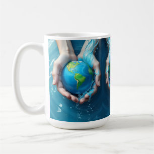 “Save the Earth Water Planet Mug