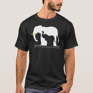 Save the Elephants (black) T-Shirt