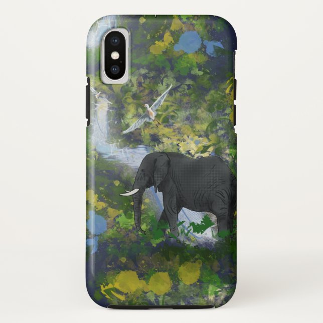 Save the Elephants Case-Mate iPhone Case (Back)