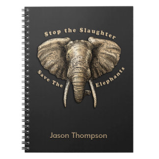 Save the Elephants Graphic Notebook