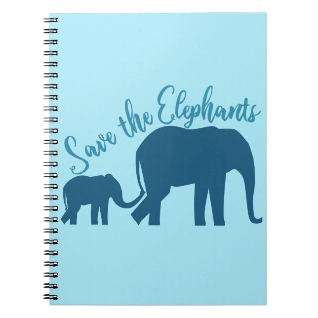 Save the Elephants Notebook (Front)