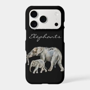 Save the Elephants Script Animals African Case-Mat