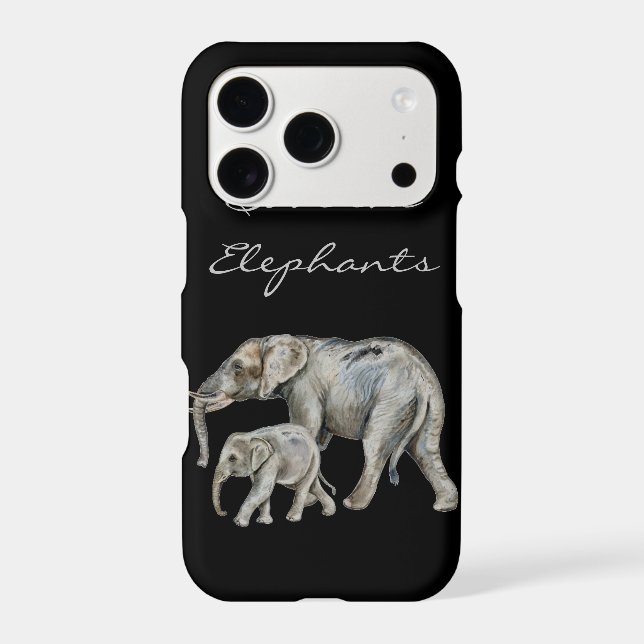 Save the Elephants Script Animals African Case-Mat (Back)