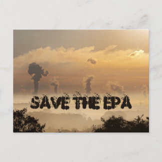 Save the EPA Postcard