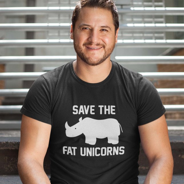 Save The Fat Unicorns T-Shirt (Creator Uploaded)