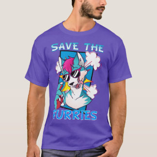 Save the Furries I Fandom  Cosplay 3 T-Shirt