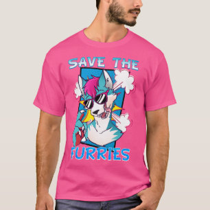 Save the Furries I Fandom Cosplay 3 T-Shirt