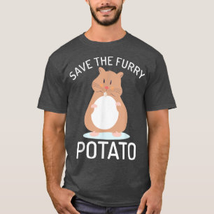 Save The Furry Potato Funny Guinea Pig Animal Love T-Shirt