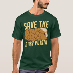 Save The Furry Potato Funny Guinea Pig Premium 525 T-Shirt