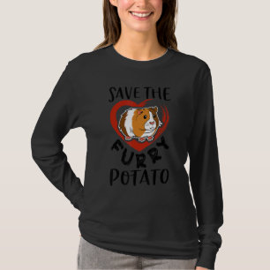 Save The Furry Potato Guinea Pig Cavy Animals 2 T-Shirt