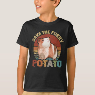 Save The Furry Potato Guinea Pig T-Shirt