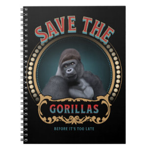 Save The Gorillas   Endangered Species Notebook