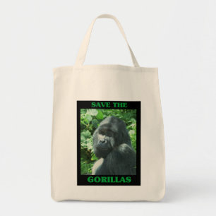 Save the Gorillas Tote Bag