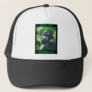 Save the Gorillas Trucker Hat