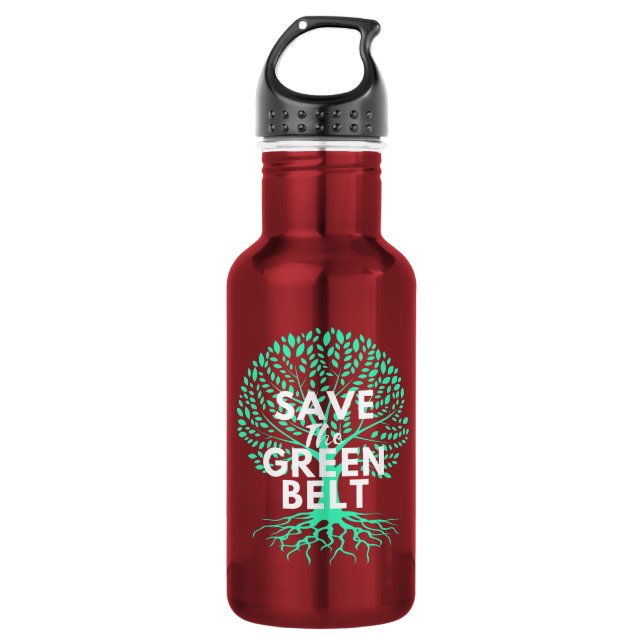 Save The Greenbelt 532 Ml Water Bottle (Front)