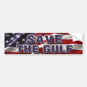 SAVE THE GULF Bumper Sticker