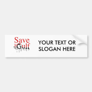 SAVE THE GULF BUMPER STICKER