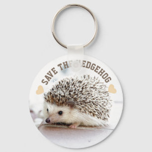 Save The Hedgehog Key Ring