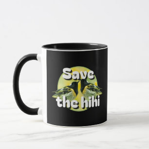 Save the hihi - nz endangered hihi stitchbird mug