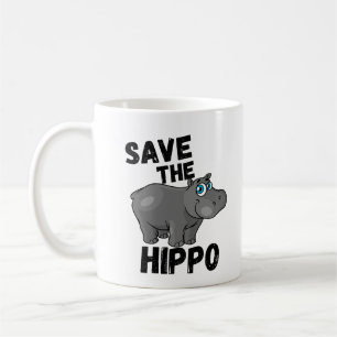 SAVE the hippo mugs