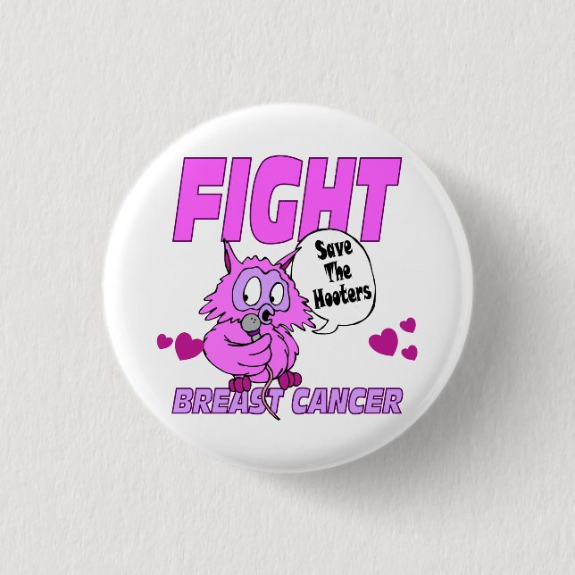 Save The Hooters 3 Cm Round Badge (Front)
