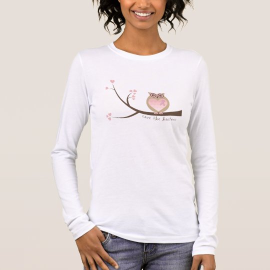 Save the Hooters Breast Cancer Awareness T-Shirt