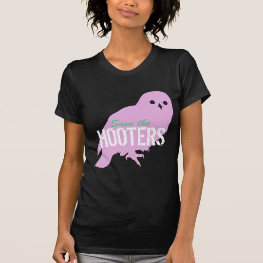 Save the Hooters Funny Breast Cancer Awareness T-Shirt