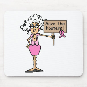 Save the Hooters! Mouse Mat
