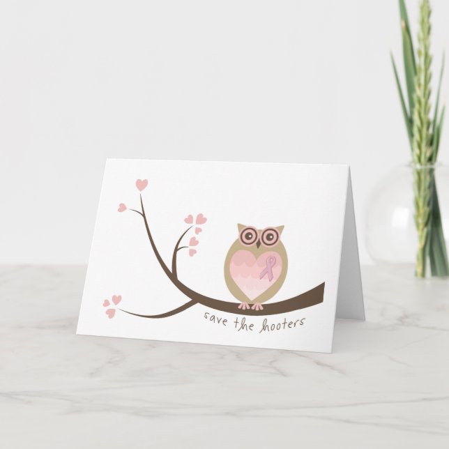 Save the Hooters Note Cards (Front)