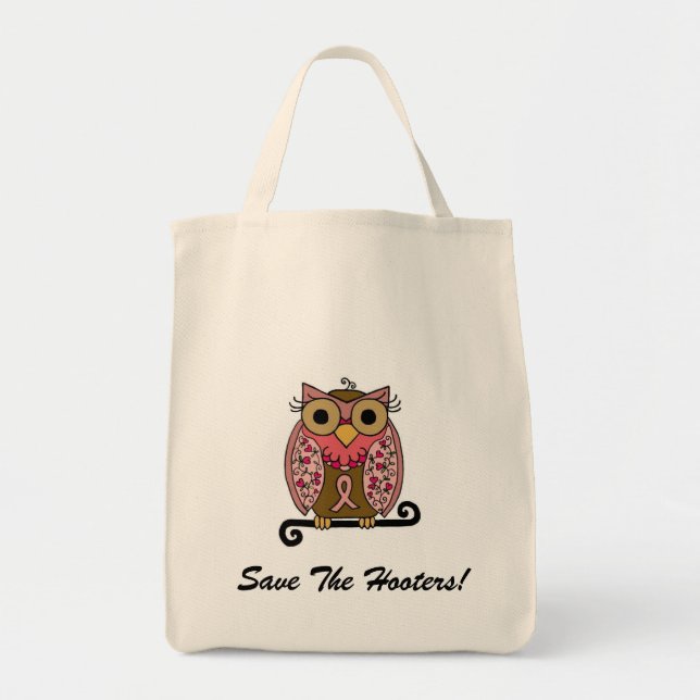 Save The Hooters Owl Bag (Front)