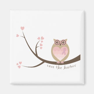 Save the Hooters Square Magnet