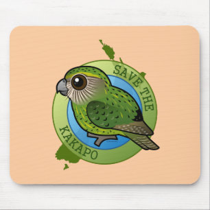 Save the Kakapo Mouse Mat
