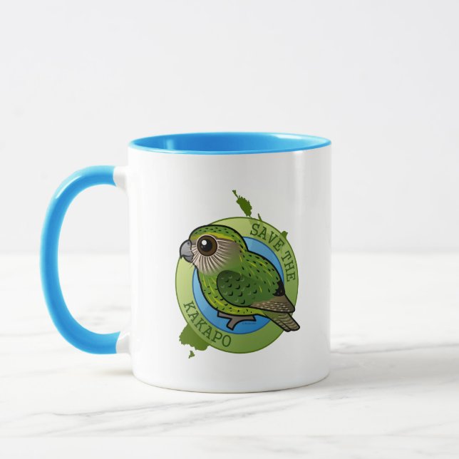 Save the Kakapo Mug (Left)