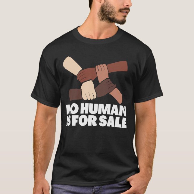 Save The Kids End Child Trafficking Stop Human Tra T-Shirt (Front)